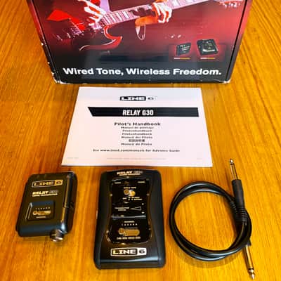 Line 6 Relay G30 Wireless Guitar System TBP06 RXS06 2.4GHz 6 Channel 30 m! image 1