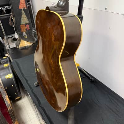Vintage Gibson 1952 L-48 Hollowbody Archtop Acoustic Electric Guitar with DeArmond Gold Foil Pickup and Lifton Case image 23