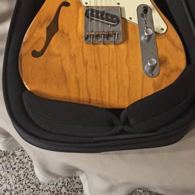 Telecaster Haar Guitar Trad T Thinline  orange antique aged imagen 11