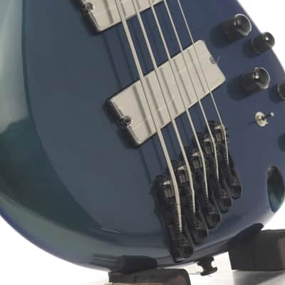 Ibanez SRMS725-BCM Bass Workshop Multi-Scale Soundgear 2024 Blue Chameleon image 8