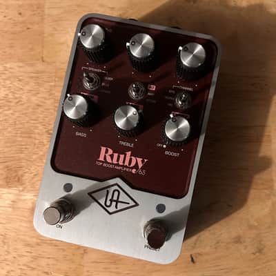 Universal Audio Ruby ’63 Top Boost Amplifier 2022 - Present - Ruby / Silver image 1