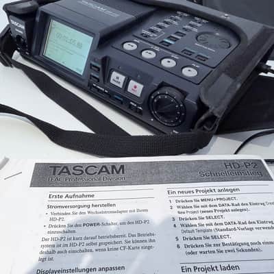 TASCAM HD-P2 HD Recorder - Schwarz image 5