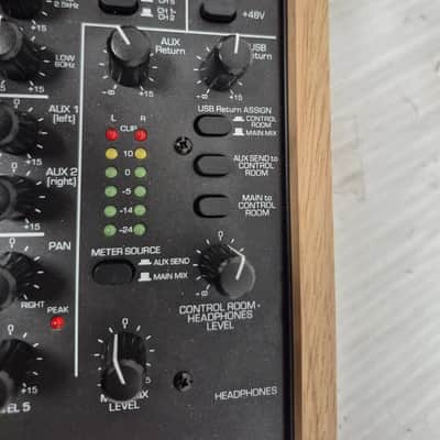 ART TUBEMIX 5-Channel Mixer with USB Interface and Assignable 12AX7 Tube 2018 - Present - Black image 5