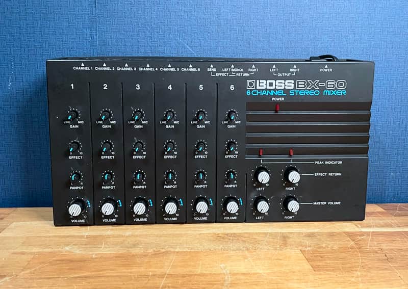 [Great Saturation Sound] Boss BX-60 6-Channel Stereo Mixer image 1