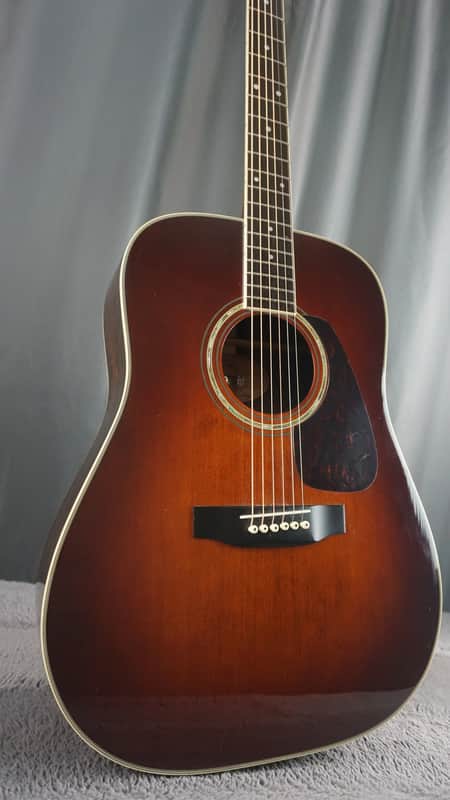 Morris TF-50SP Japan Acoustic Brazilian Rosewood w/ Hard Case image 1
