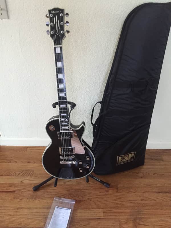 ESP Edwards E-LP-105CD JS John Sykes Les Paul Custom image 1