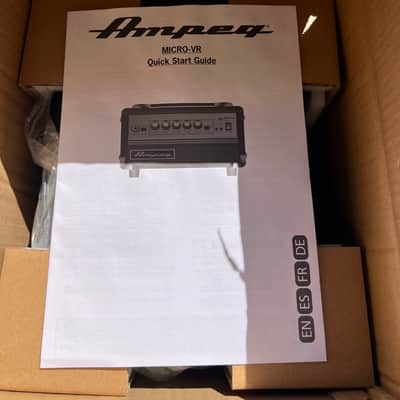 Immagine Ampeg Micro VR 200-Watt Compact Solid State Bass Amp Head 2011 - Present - Black - 6