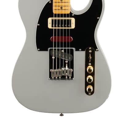 Fender Brent Mason Telecaster Guitar Maple Neck Primer Grey with Case image 3