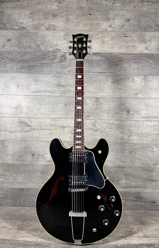 Gibson ES-335 1979 - Factory Black - 100% Original!! image 1