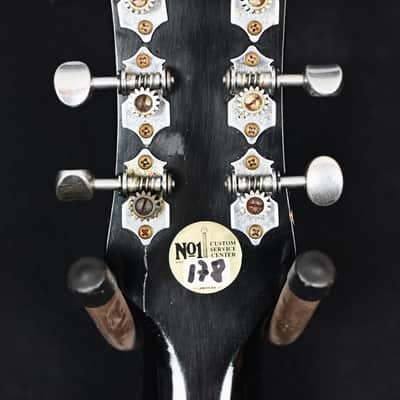 Gretsch Custom Shop G6128-GHT George Harrison Tribute Duo Jet from 2011 in Black with original Hardcase image 9