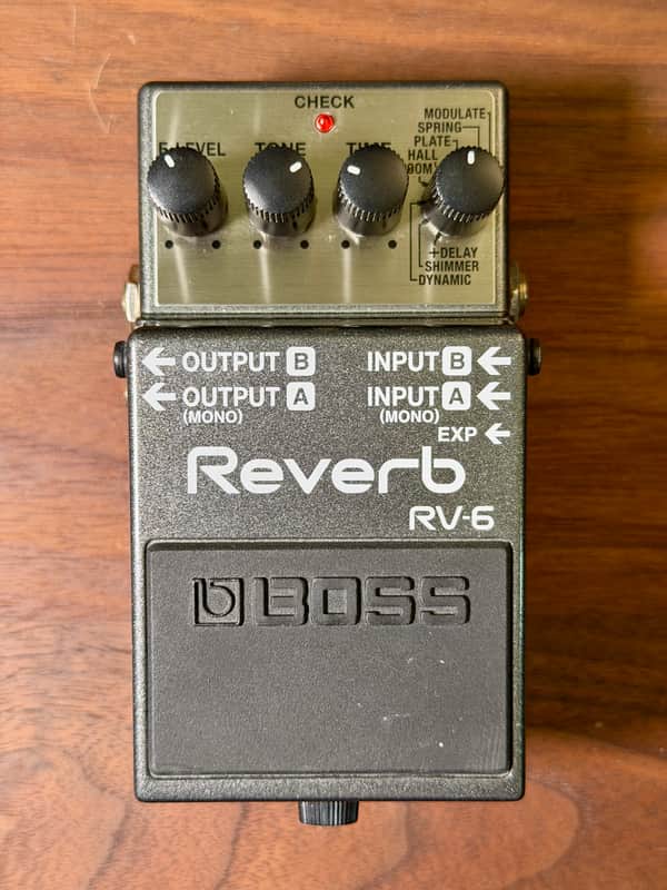 Boss RV-6 Reverb 2015 - Present - Silver image 1