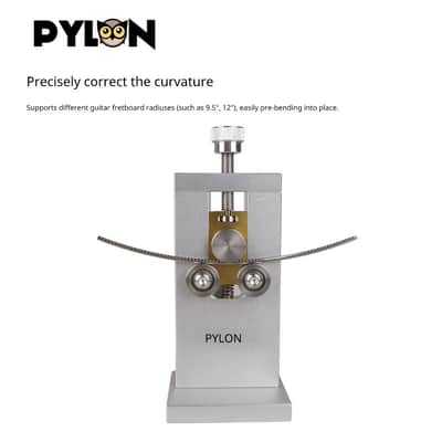 PYLON 3434 Fret Wire Bender – Black Aluminum Guitar Fret Tool image 6
