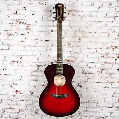 Used Taylor - (2024) Custom #26 C12E B4026 - Grand Concert Acoustic-Electric Guitar - Figured Maple/Sitka Spruce - Cherry Black Burst - w/ Taylor Deluxe Hard Shell Case - x4091 USED image 2