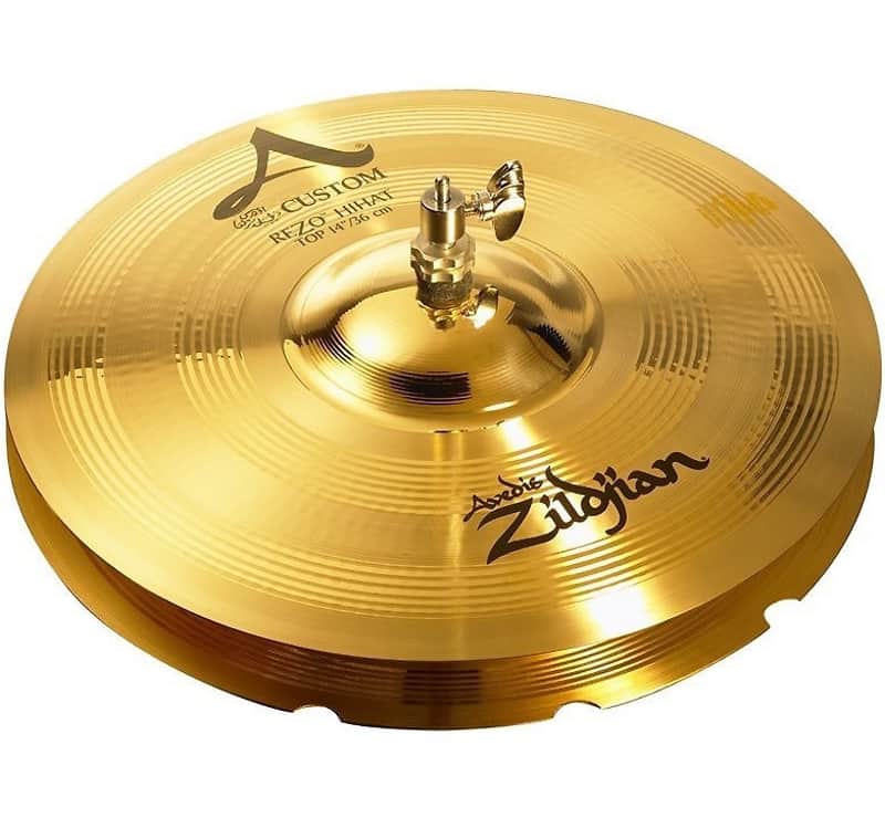 Zildjian 15" A Custom Rezo Hi-Hat Cymbals (Pair) image 1