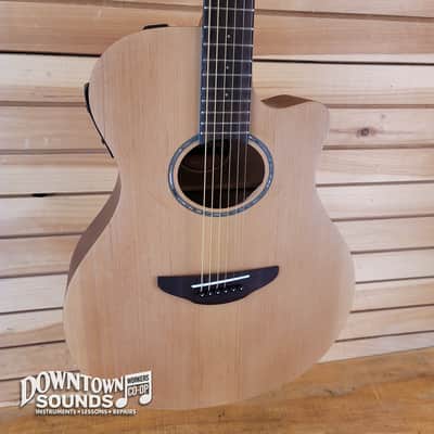 Yamaha APX Thinline Cutaway A/E Guitar - Matte Natural Satin image 1
