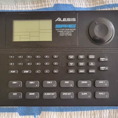 Alesis SR-16 Drum Machine 2010s - Black