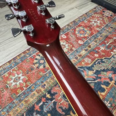 Yamaha SA700 Super Axe ES335 Style Semi Hollowbody Persimmon Red - 1983 image 22