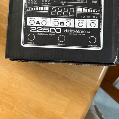 Electro-Harmonix 22500 Dual Stereo Looper 2015 - Present - Black image 6
