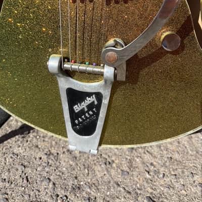 Carlo Robelli CRB1955 Peerless Gretsch 3131 Falcon Club Gigmaster Custom Paint 2010 - Color Shifting Metal Flakes image 6