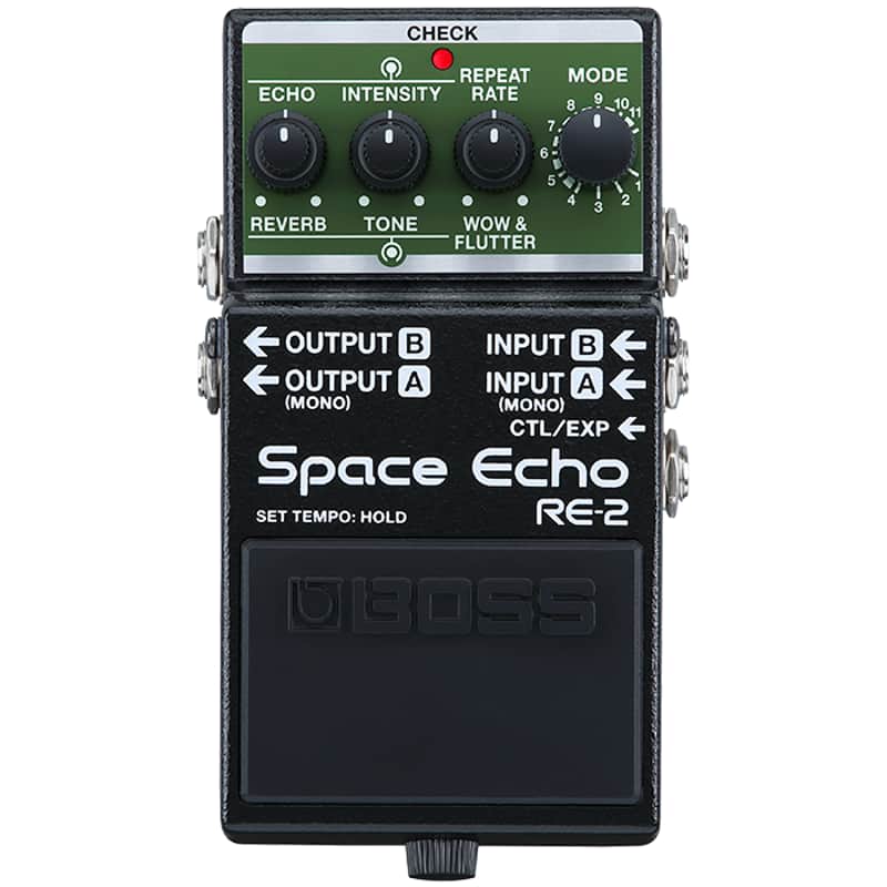 Boss RE-2 Compact Space Echo Pedal image 1