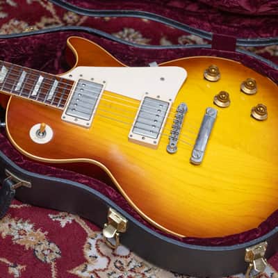 2008 Gibson Custom Shop 1958 Reissue Les Paul Standard - in Iced Tea image 7