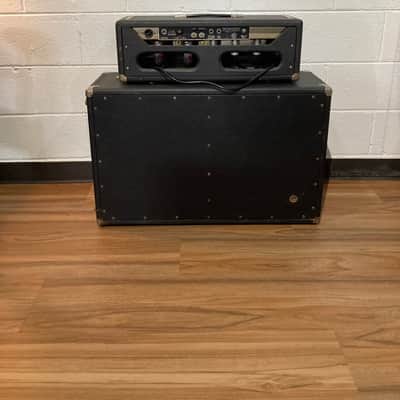 Fender Bandmaster 40-Watt 2-Channel 2x12" Piggyback Guitar Amp 1966 - Black Panel image 4