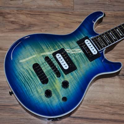 Dean Select Series Icon Flametop in Ocean Burst image 2