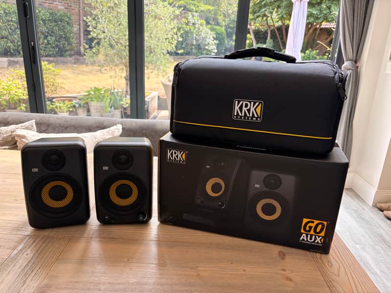 KRK GoAux 4 Studio Monitors (Pair) 2022 - Present - Black image 1