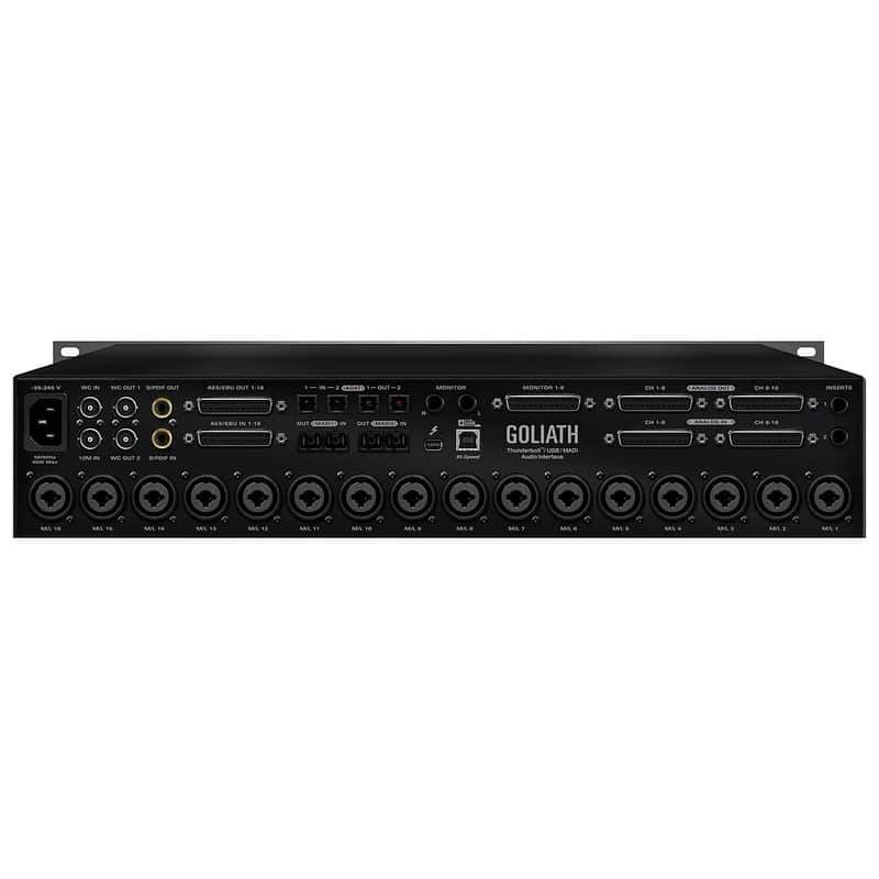 Antelope Audio Goliath Thunderbolt / USB / MADI Audio Interface image 2