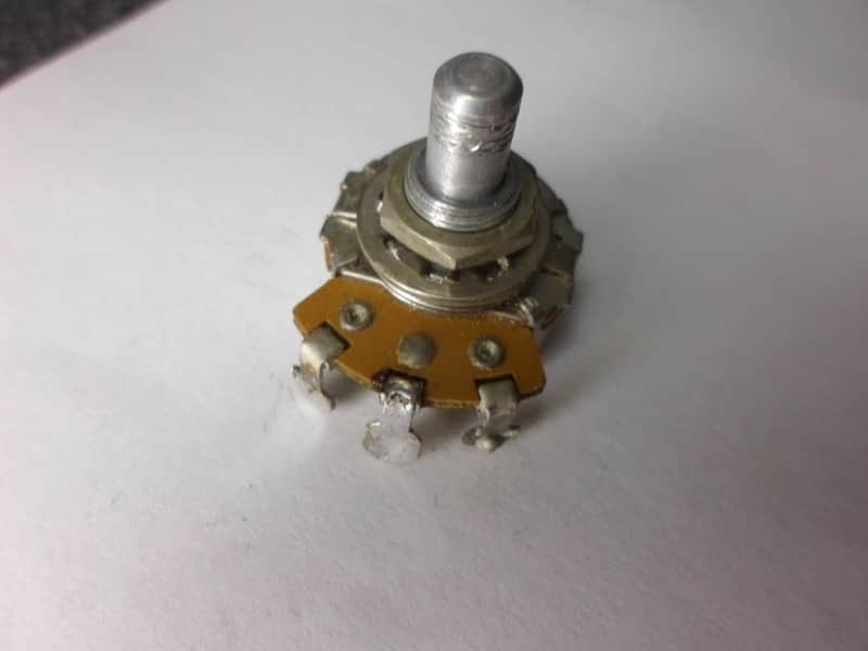 Vintage 1962 Fender Telecaster P Bass Pots 250K Potentiometers image 1