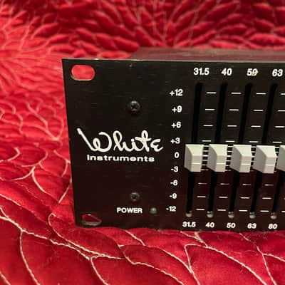 White Instruments 4828 Graphic Equalizer made in USA image 4