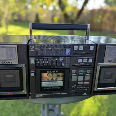 SONY CFS-9000 Rare Vintage Cassette Deck Boombox Japan Warranty image 22