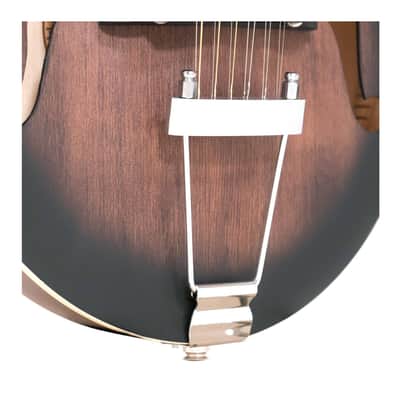 Gold Tone F-12: 12-string F-style Mando-Guitar with Pickup and Case image 3