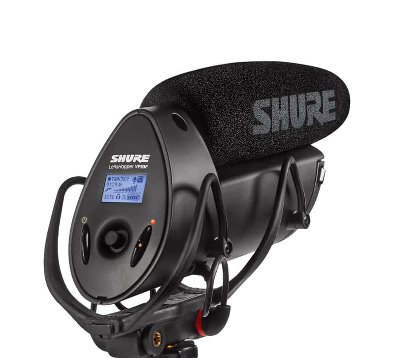 Shure VP83F Lens Hopper Flash Camera-Mount Shotgun Condenser Microphone image 1