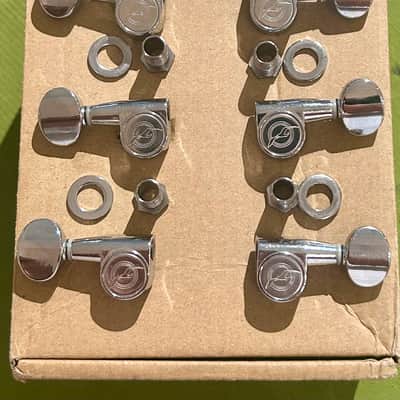 Seagull Guitar Tuners Set of 6 - Chrome - Heads, Machines, Tuner image 1