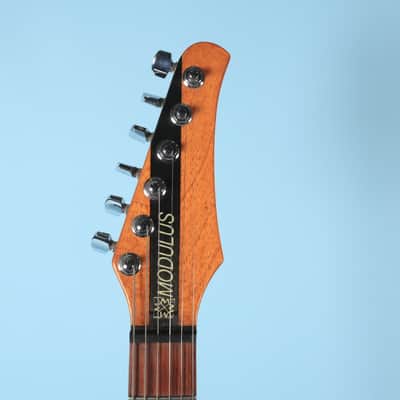 2004 Modulus Graphite Genesis G1T Sunburst USA Made Electric Guitar image 4