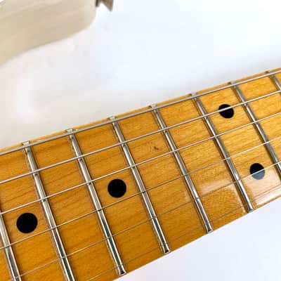 Fender Stratocaster 1955 Hardtail Custom Shop Time Capsule 2022 - White Blonde image 13