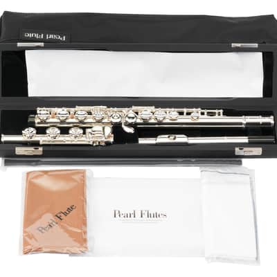 Pearl Flute Quantz 525 Series Inline G, B-Footjoint | 525RB1RB +Cleaning Kit, Rod, Case | +2-Day | WorldShip | Authorized Dealer image 1