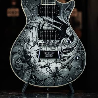 2010 Hagström Ultra Swede Absolut Vodka Rock Edition Ltd. by Nina Volmer image 1