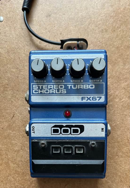 DOD Stereo Turbo Chorus FX67 1988 - 1990 - Blue image 1