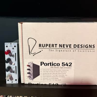 Rupert Neve Designs Portico 542 500 Series Tape Emulator Module 2013 - Present - White image 1