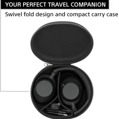 Sony ULT WEAR Wireless Noise Canceling Headphones, Black w/ 2YR Warranty Bundle image 2
