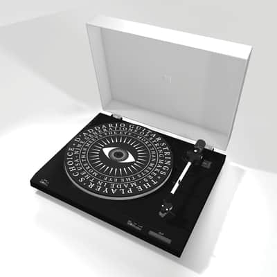 D'Addario - ALL SEEING EYE RECORD MAT Dye-Printed, High-Quality Felt image 3