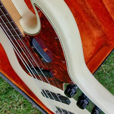 Fender Jazz Bass L-series 1965 - Olympic white refin image 11