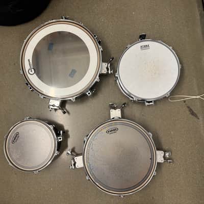 Tama Silverstar Indigo Sparkle Cocktail Kit + Bags + Hardware image 7