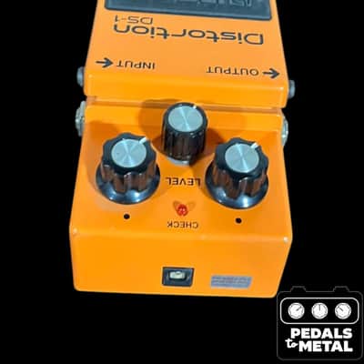 Boss DS-1 Distortion (Silver Label) 1994 - Present - Orange - X16610 image 3