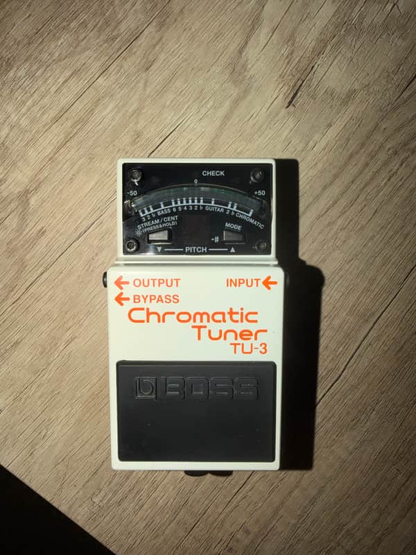 Boss TU-3 Chromatic Tuner 2009 - Present - White image 1