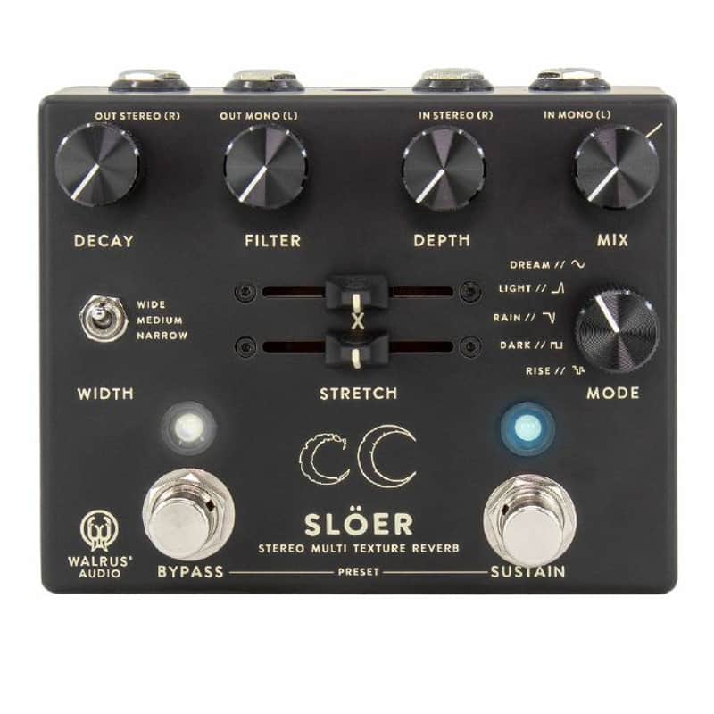 Walrus Audio Slöer Stereo Multi-Texture Reverb | Reverb UK