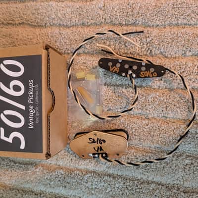 Tone Specific Virgil Arlo 50/60 Tele Pickups. 1950s/60s Hybrid Set. For Telecaster. image 2