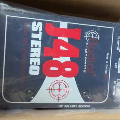 Radial J48 Stereo Active Direct Box 2015 - 2020 - Blue image 3